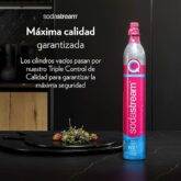 Cuida el planeta con el SodaStream Cilinder Gas Pink 60l: ¡Adiós a las botellas de plástico